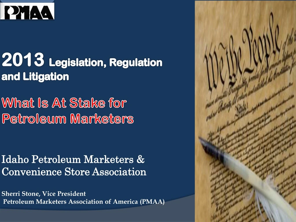 2013 legislation regulation and litigation what