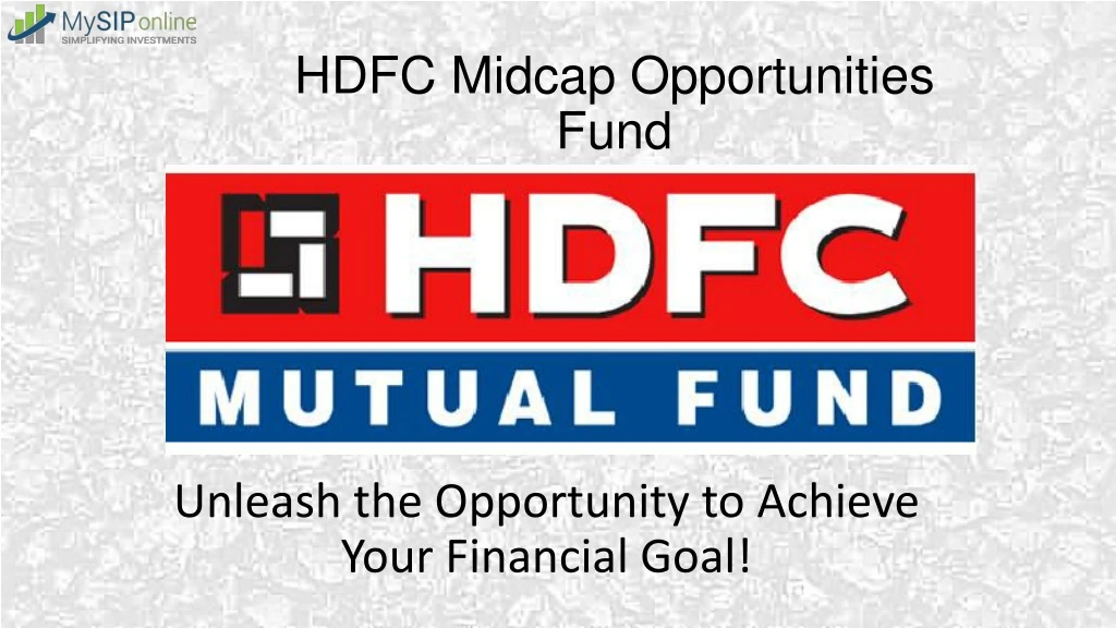 hdfc midcap opportunities fund