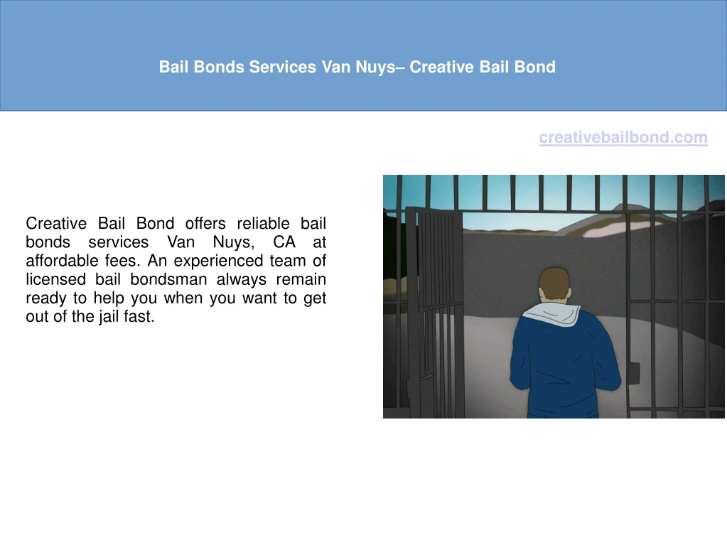 bail bonds services van nuys creative bail bond