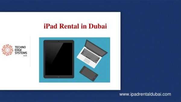 iPad Rental Dubai - iPad Hire - iMac Rental - iPad Rental in Dubai