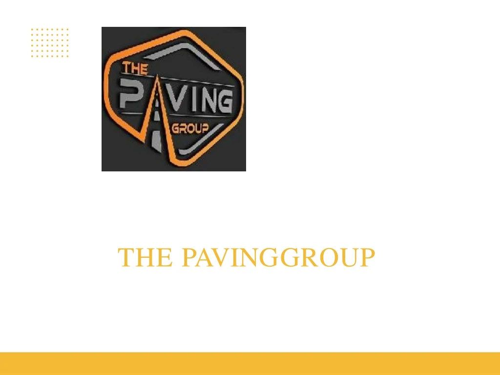 the paving group