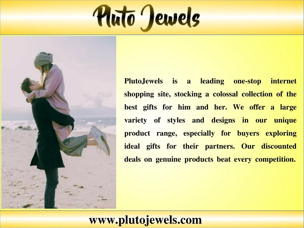 plutojewels is a leading one stop internet