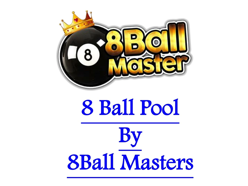 8 ball pool by 8ball masters