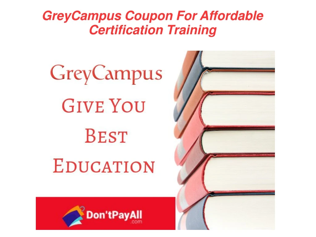 greycampus coupon for affordable certification