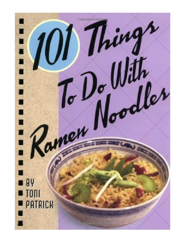 DOWNLOAD 101 Things To Do With Ramen Noodles