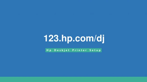 HP DeskJet printer