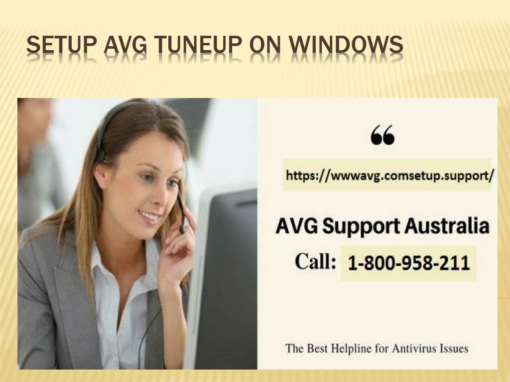 setup avg tuneup on windows