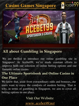 Casino Games Singapore