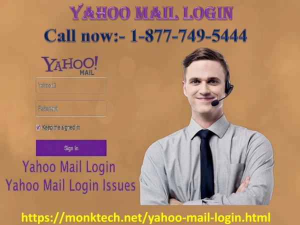 Call 1-877-749-5444 to recover your yahoo mail login id