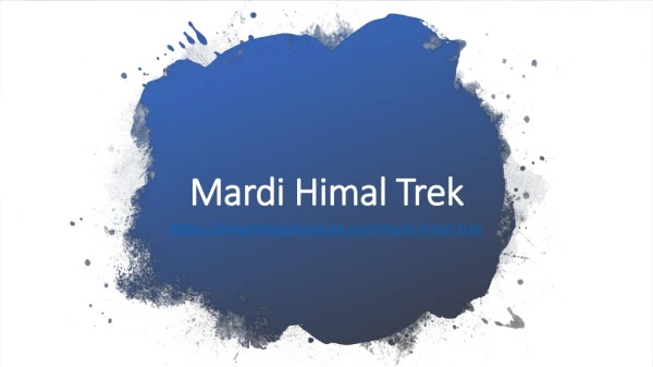 Mardi Himal trek | Mardi Himal trekking