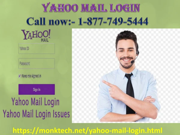 Recover your yahoo mail login password, call 1-877-749-5444
