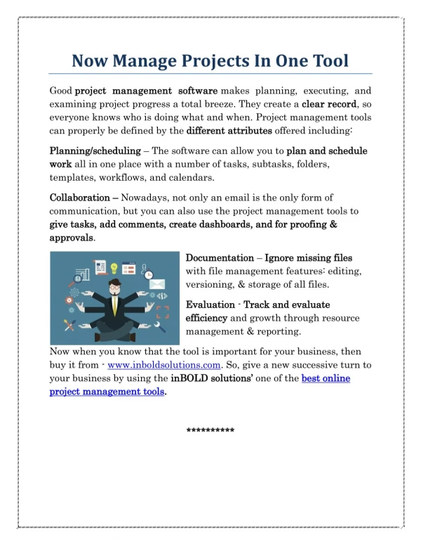 Best Online Project Management Tools