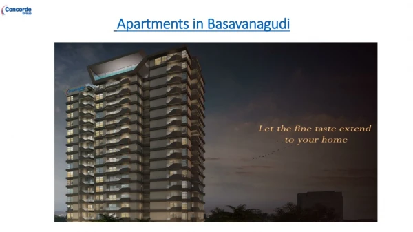 Apartments in Basavanagudi