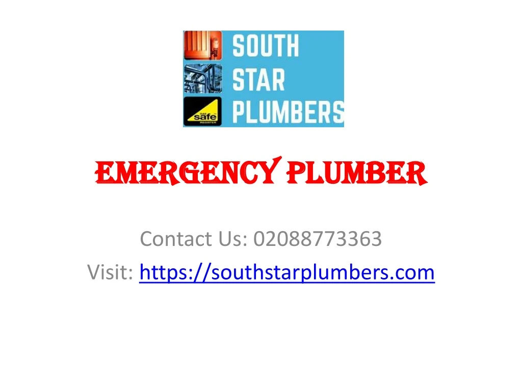 emergency plumber