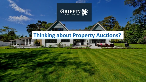 Thinking About Property Auctions?