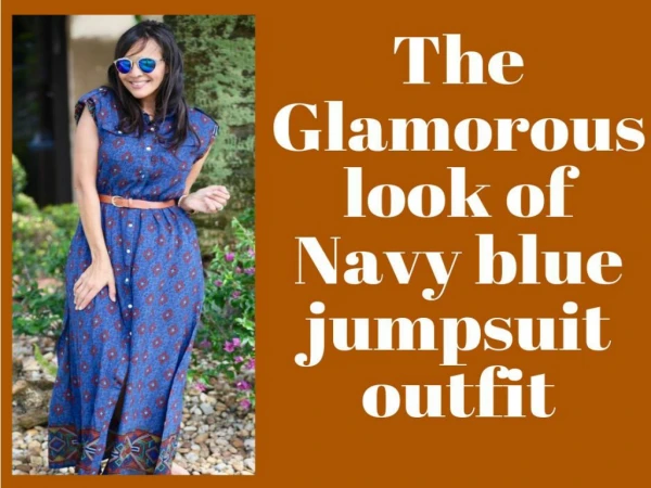 Browse our popular brand and different variety of Navy Blue Jumpsuit Outfit