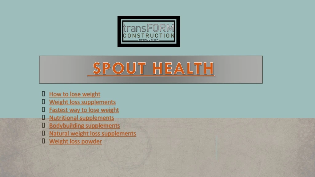 spout health