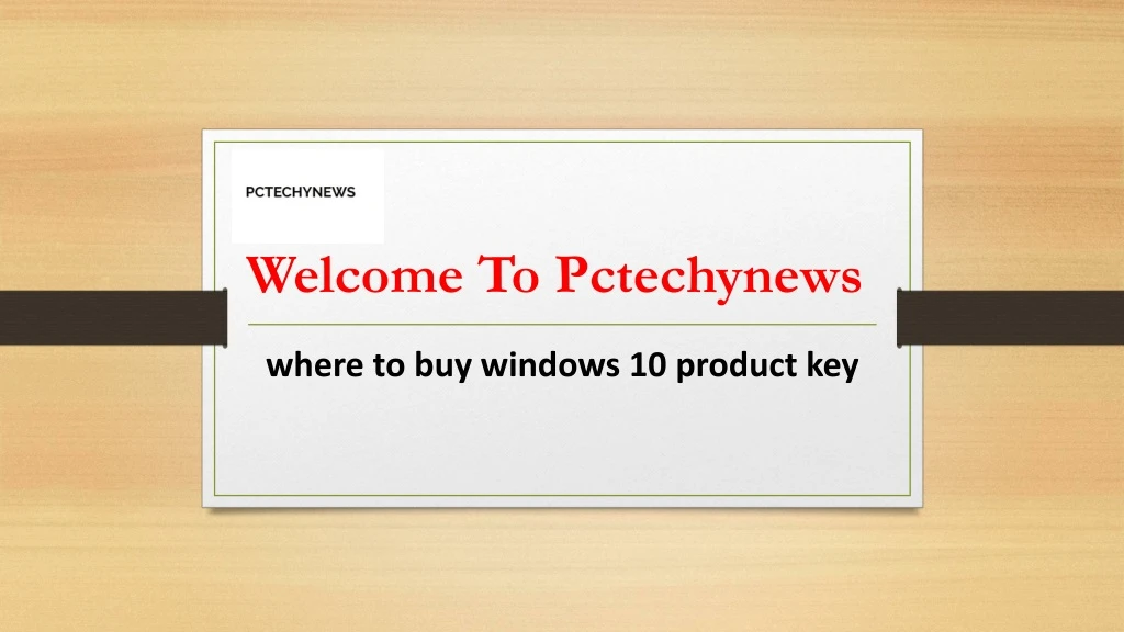 welcome to pctechynews