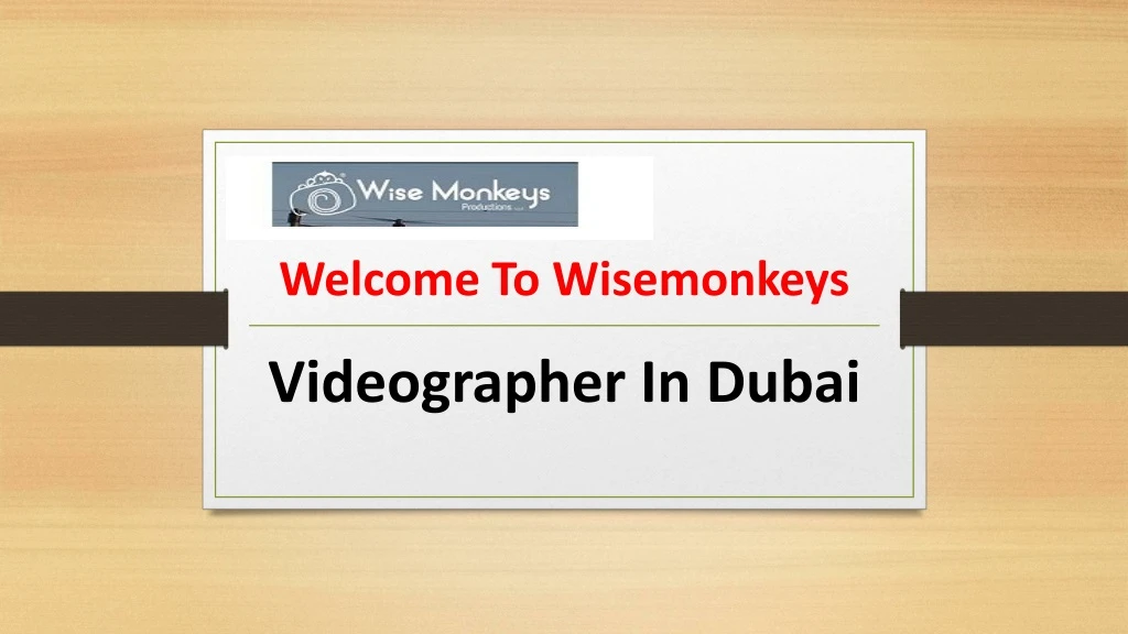 welcome to wisemonkeys