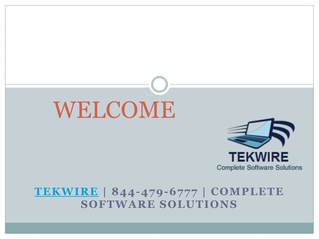 welcome