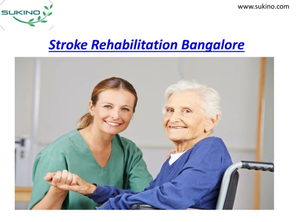 Stroke Rehabilitation Bangalore