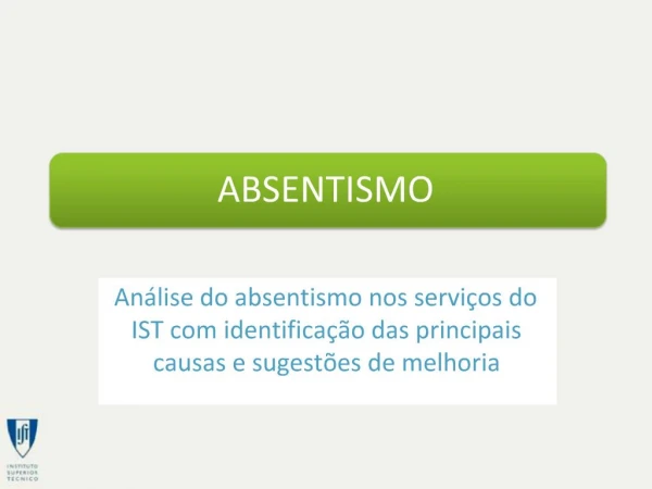 ABSENTISMO