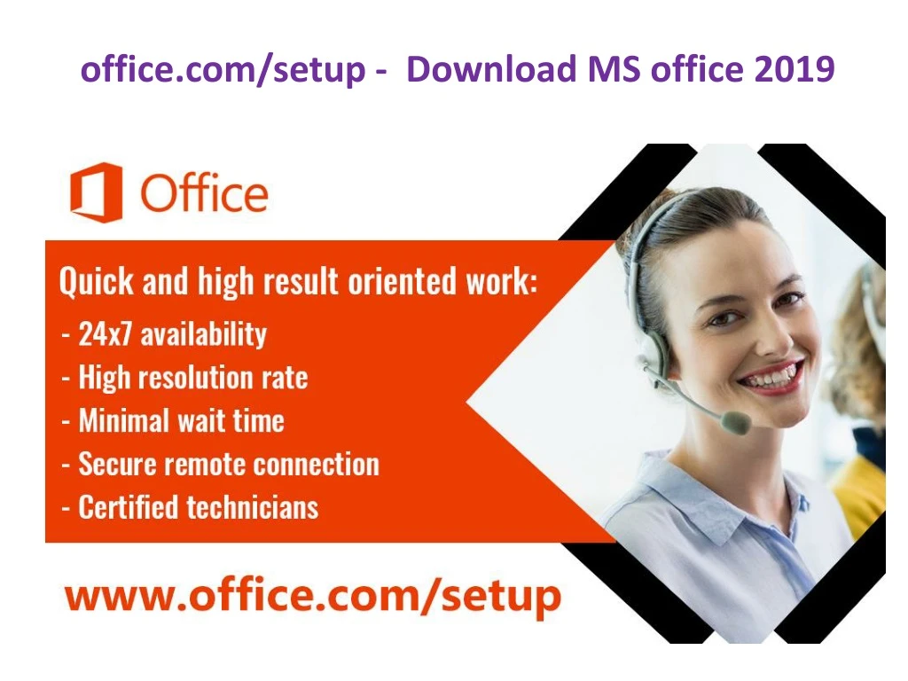 office com setup download ms office 2019