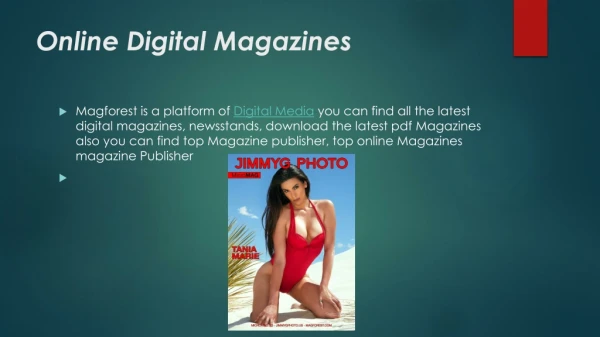 Download Top Online Magazines | Magforest - Online Magazine Newsstand