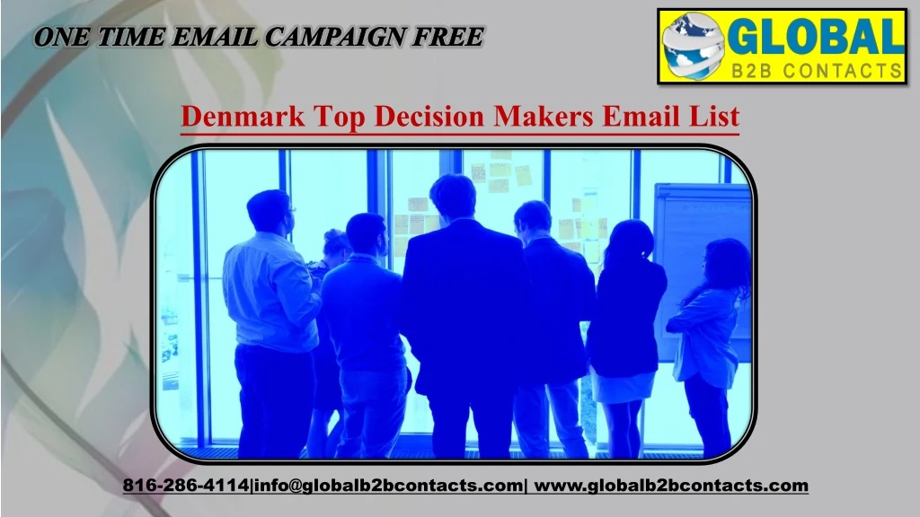 one time email campaign free