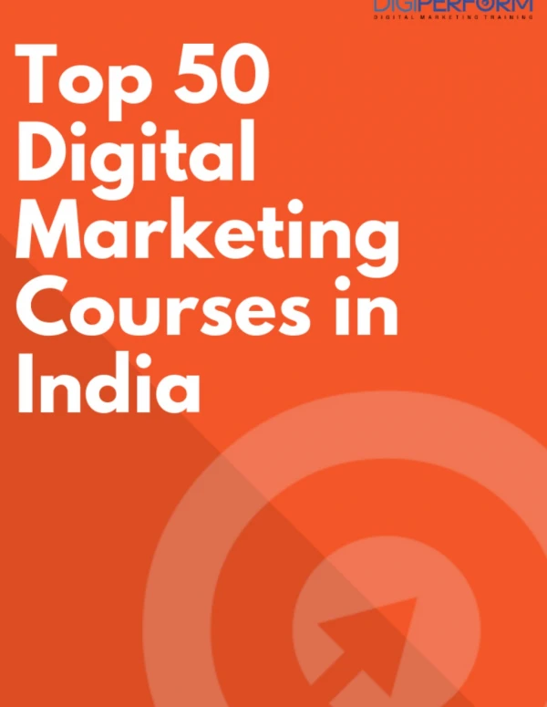 Top 50 Digital Marketing Courses in India