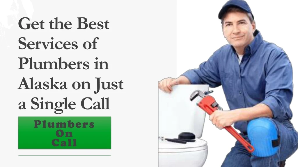 get the best s ervices of plumbers in alaska on just a single call