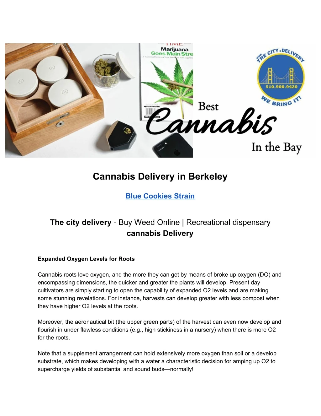 cannabis delivery in berkeley blue cookies strain