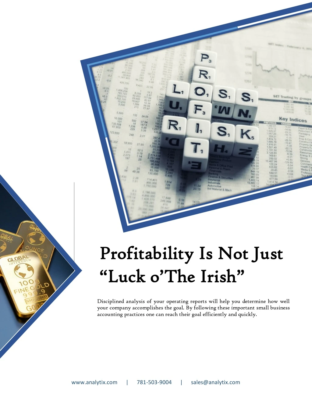 profitability is not just profitability