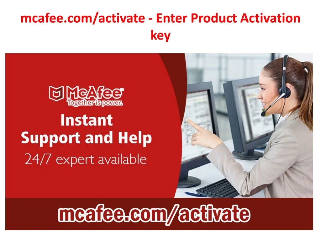 mcafee com activate enter product activation key