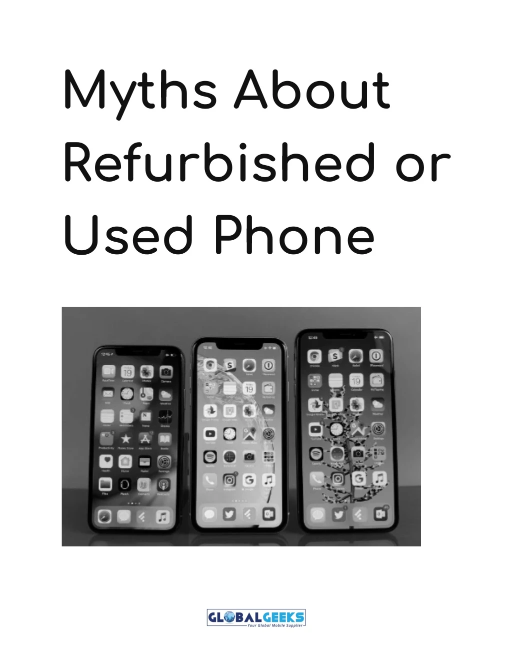 myths about refurbished or used phone