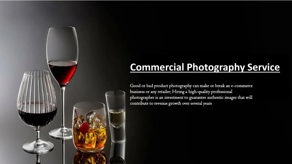 commercial photography service