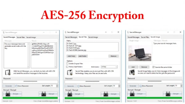 Aes 256 encryption www.secretmessages.online