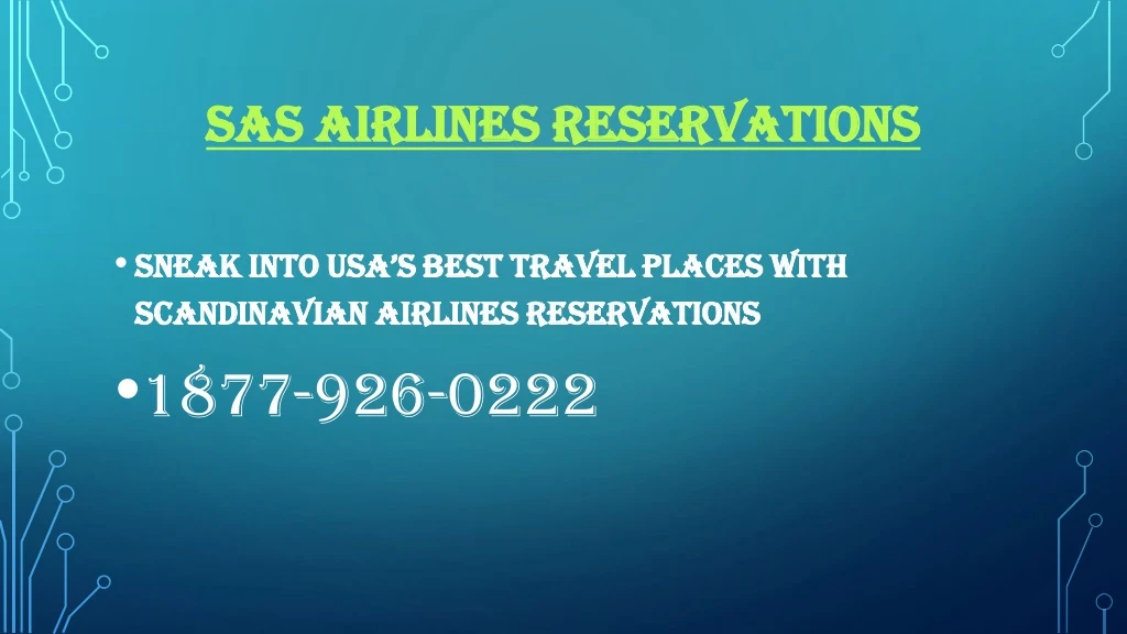sas airlines reservations sas airlines
