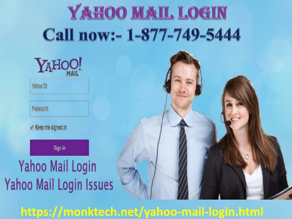 PPT Yahoo mail login issues solved at 18777495444 PowerPoint
