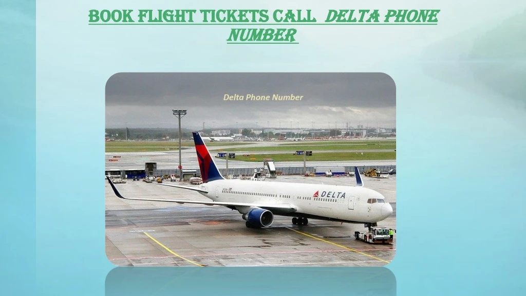 book flight tickets call delta phone number