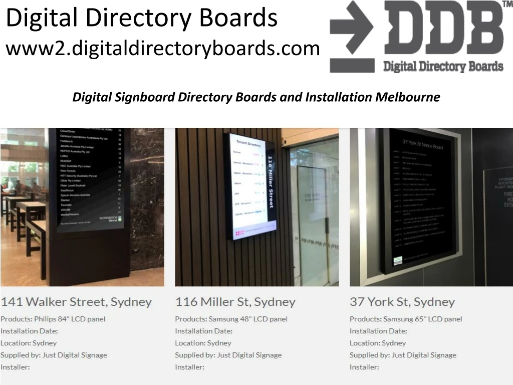 digital directory boards www2 digitaldirectoryboards com