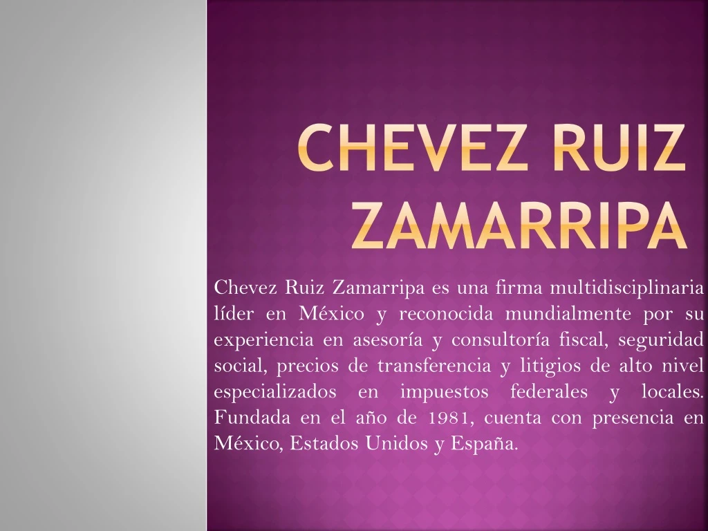 chevez ruiz zamarripa