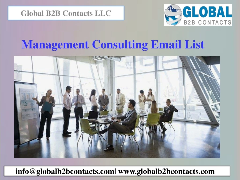 management consulting email list