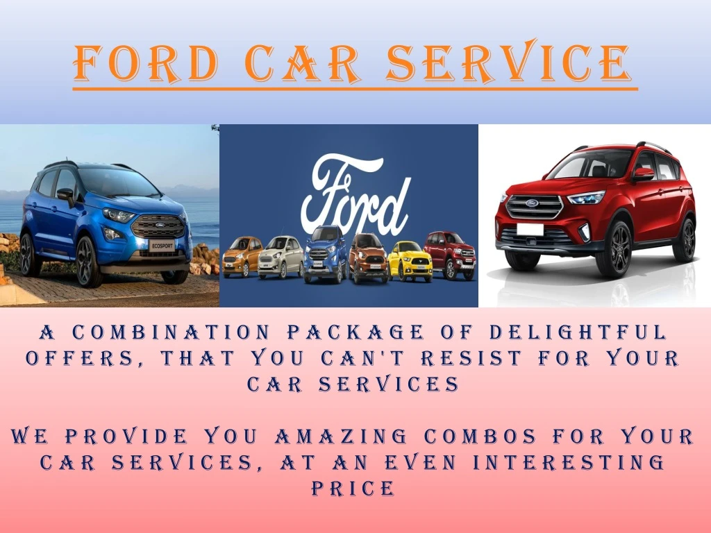 ford car service
