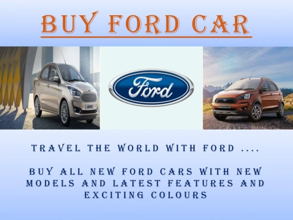 buy ford car