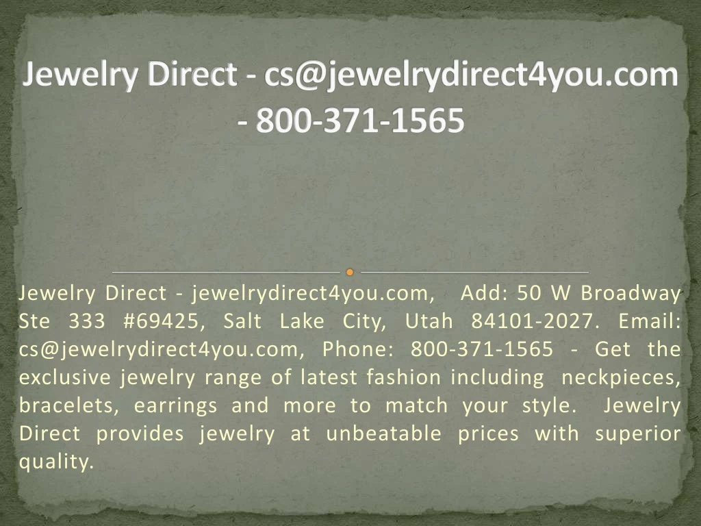 jewelry direct jewelrydirect4you