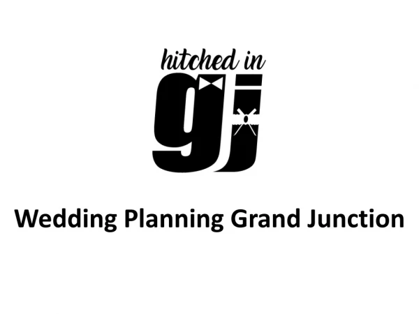 Wedding Planning Grand Junction