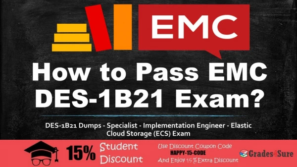 EMC DES-1B21 Question Answers Dumps