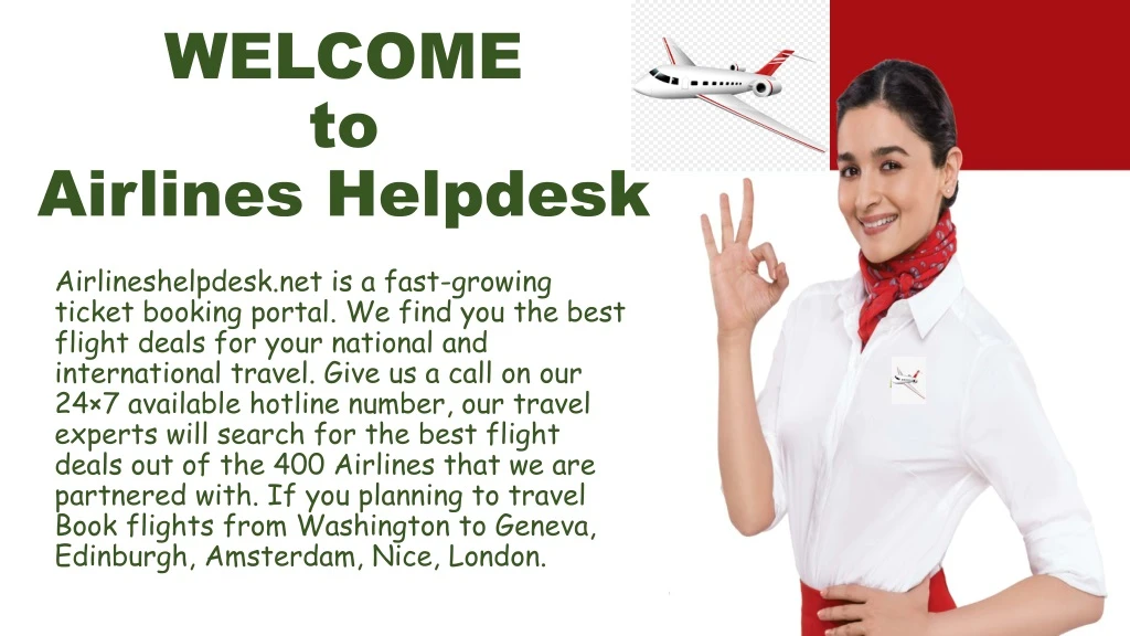 welcome to airlines helpdesk