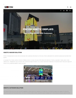 Kinetic and Led Trailer Display Rental in Dubai - slide 1